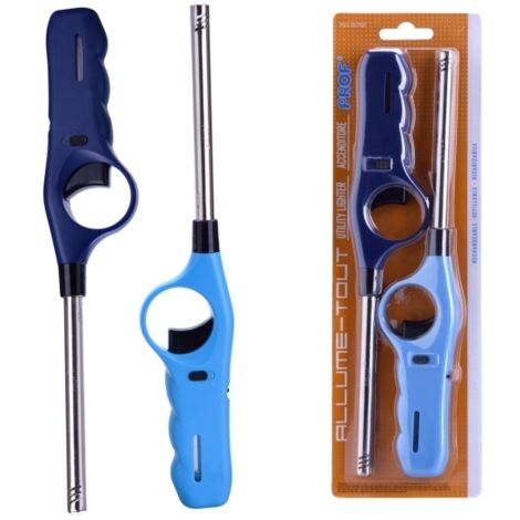 Accendigas/Accendino ricaricabile set 2 pz - Mod. Prof Twin