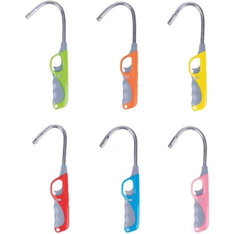 ACCENDIGAS DE LUXE RICARIBILE 6 COLORI ASSORTITI