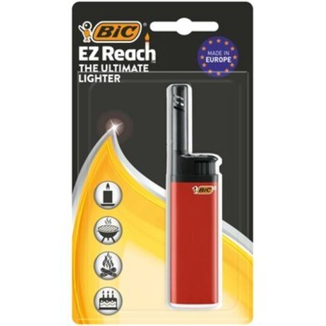 Accendino BIC EZ Reach - universale, braccio lungo, per punti difficili da raggiungere