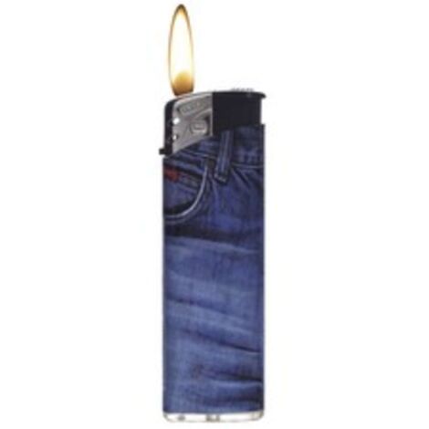 Accendino Elettronico Jeans Dl Fantasie Assortite - 50 Pz