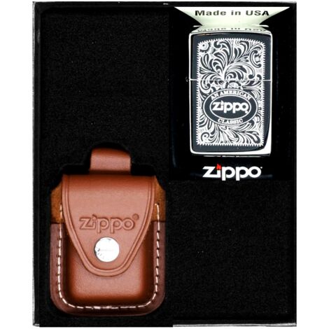Accendino ZIPPO AMERICAN CLASSIC Set regalo n. 2