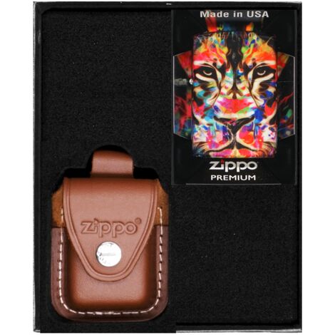 Accendino ZIPPO LION DESIGN Set regalo n. 2