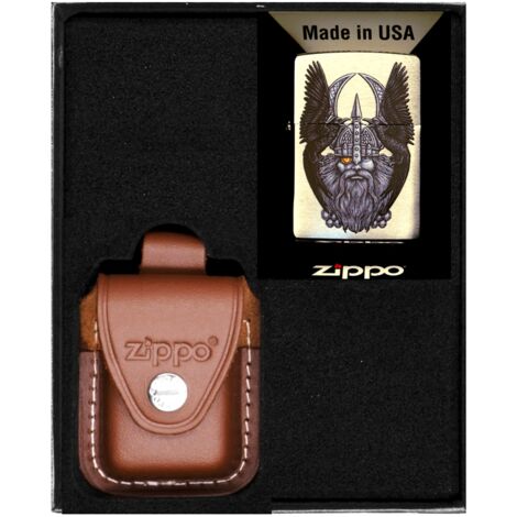 Accendino ZIPPO ODIN CON RAVIN Set regalo n. 2