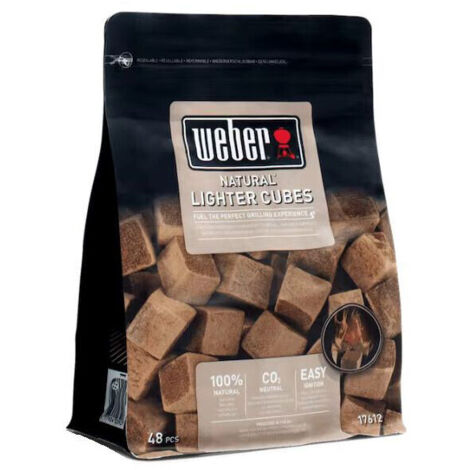 Accenditore Cubetti Ecologico Pz 48 Weber