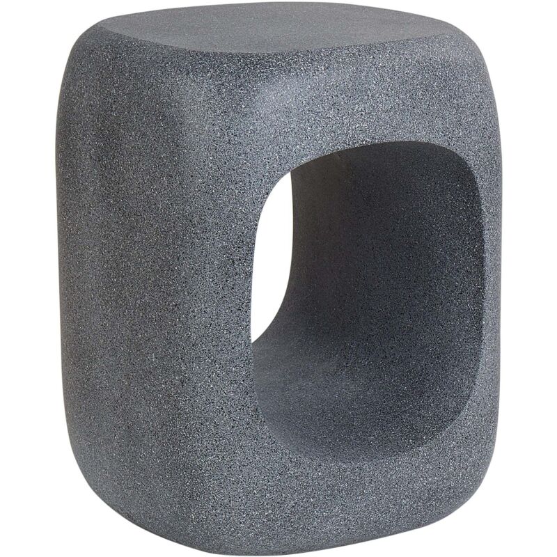 Beliani Side Table Pelmo Grey