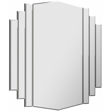 Accents Beaumont bathroom mirror 760 x 760mm - Silver