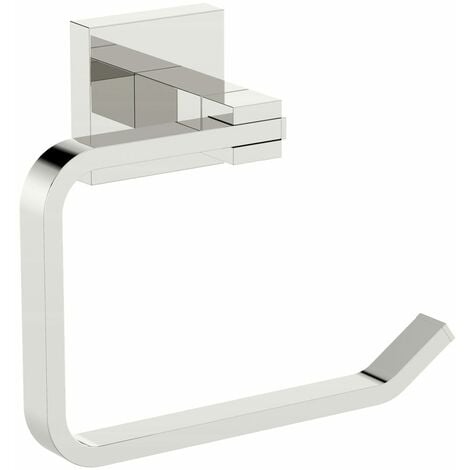 Accents Flex toilet roll holder - Silver