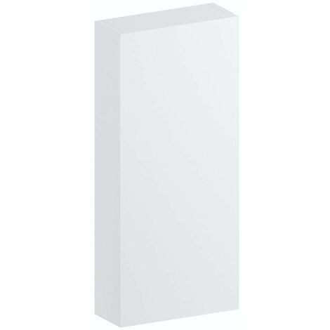 Accents Slimline white wall hung cabinet 650 x 300mm