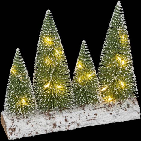 Accesorio 20LED a pilas para el árbol de Navidad de color blanco cálido - Feeric lights & christmas