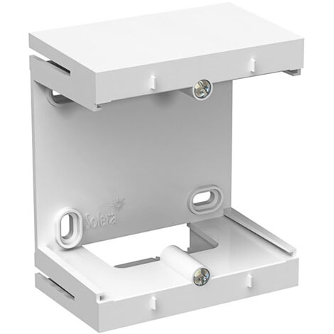 Accesorio Ampliaciones Caja 2-3 Elementos 156x8x43mm 227x83x43mm Blanco Solera
