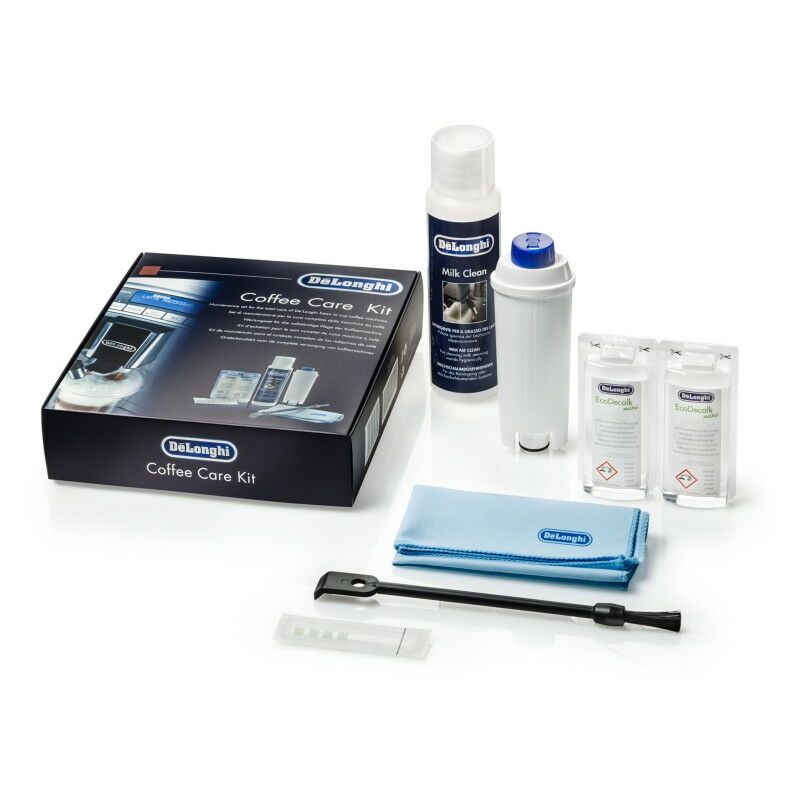 De'Longhi - Kit De Accesorios Coffee Care Para Mantenimiento Y Limpieza Cafeteras En Oferta Kit De Mantenimiento Y Limpieza Cafetera Superautomática Coffee Care Kit Dlsc004. Compatible Modelos Ecam Y Etam - De'Longhi