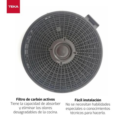 Accesorio campana TEKA FILTRO de CARBÓN   D4C (DECOR) (DVI-DVT-D
