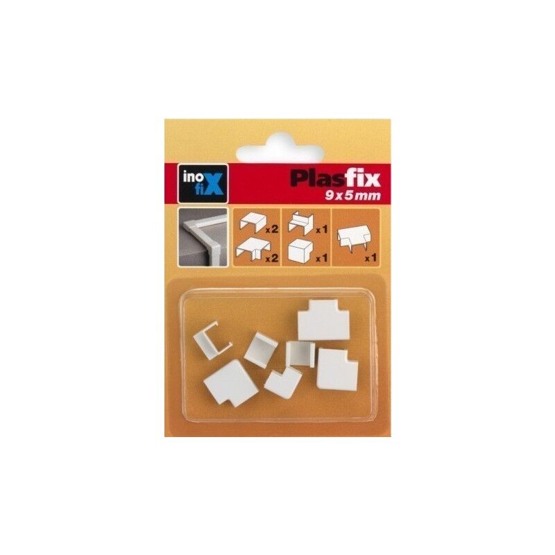 

Canaleta Electricidad 9X5Mm Pvc Blanco Accesorios - Inofix