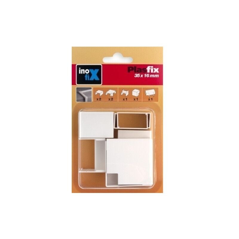 

Canaleta Electricidad 35X16Mm Pvc Blanco Accesorios - Inofix