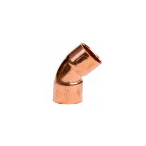 Accesorio de cobre curva 45° HH SERIE 5000 - Conex Bänninger Diámetro: Ø28 mm