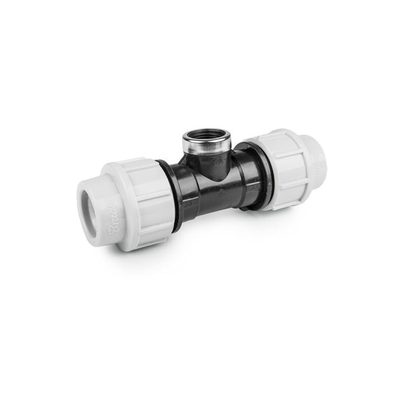

Accesorio de compresión Te roscada hembra 90 ° PE 32mm / GW 1'