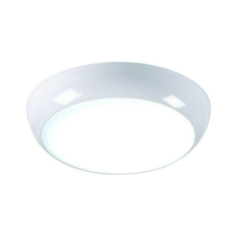 

Accesorio de mamparo de emergencia LED Knightsbridge con sensor 6000K, 230V IP44 14W