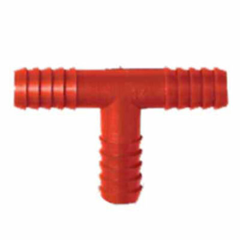 Accesorio de plástico de 3 vías T Mm 18