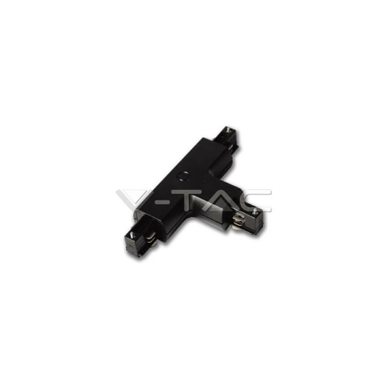 

Accesorio de unión en T negro para carril de 4 Núcleos