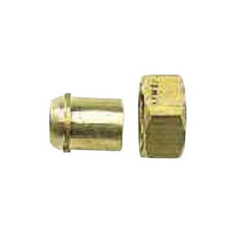 Accesorio de unión esferocónica de 2 piezas para ser soldada en cobre, 20X27 Cu 18