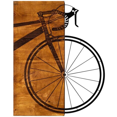 Accesorio decorativo de pared de madera Accessory Nuez Negro