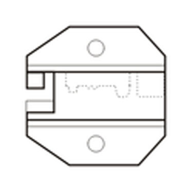 

Accesorio para el engastado de clavijas telefónicas modulares polarizadas o no polarizadas RJ-45. Electro Dh 46.250/30 8430552096206