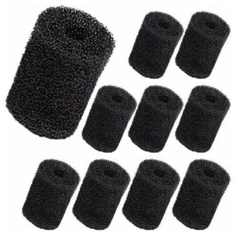 Accesorio para robot de piscina12 paquetes de cepillos de espuma con cola de robot para Polaris 180, 280, 360, 380, 480, 3900 Sport, cola de repuesto para limpiador de piscinas Polaris Vac-Sweep para