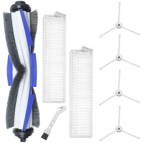 Accesorio para Rowenta R740003 ZR740005, para Explorer Serie 60 RR7427 RR7447 RG744 RG745 RR742 RR744 RR745, cepillo principal, 2 filtros, 4 cepillos laterales.