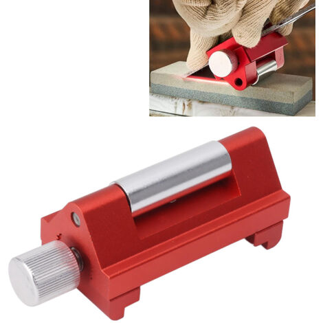 Accesorio profesional de amolado de ángulo fijo para cepillos y cinceles, modelo robusto fabricado en aluminio y acero inoxidable, peso 275 g.