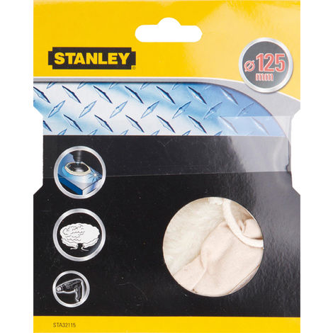 Accesorio Stanley 32115XJ Bonete lana abrillantador Ø125