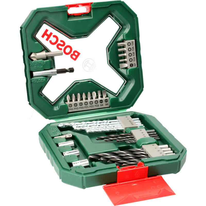 

BOSCH 2607010608 Maletín X-line Classic de 34 pcs para taladrar atornillar