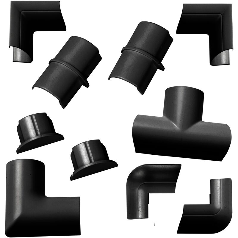 

Accesorios chute paquete Chacon 30x15mm clip-Negro - D-line