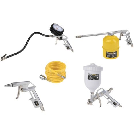 Accesorios compresor básico, juego 5 piezas