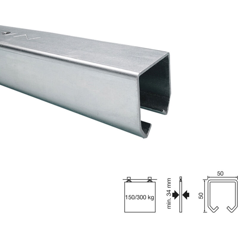 

Klein - Guia Corredera K-300 De 3 Metros R/3619 (F92) - Zincado