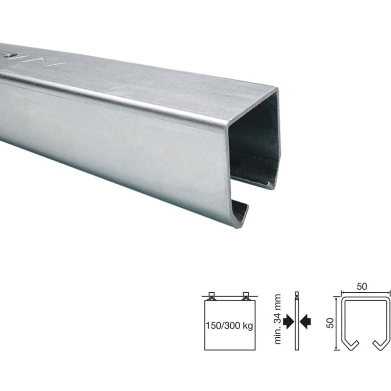 

Klein - Guia Corredera K-300 De 5 Metros R/3628 (F92) - Zincado