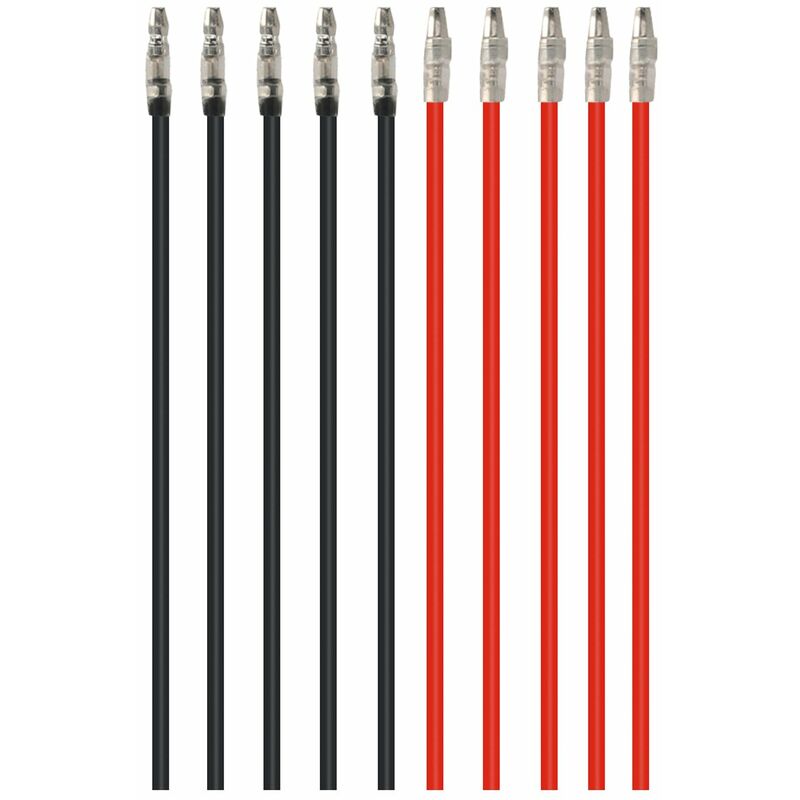 

Happyshopping - Accesorios de alambre de soldadura de motor, enchufe de silicona de 4,0mm, 10 piezas de repuesto para motor de coche Axial SCX10