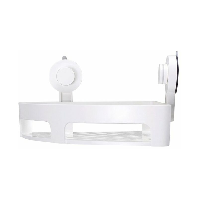 

Accesorios de bano Estante de bano de esquina sin perforaciones Accesorios de bano Estante de almacenamiento de hierro forjado Estante de pared para