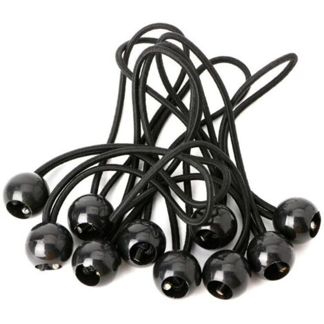 [Accesorios de fijación] 30 tiras elásticas para lonas, toldos y tiendas de campaña