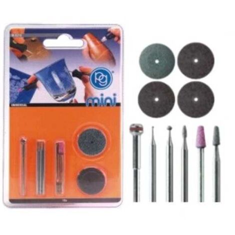 Accesorios de grabado Kit de 10 piezas M.8210 Pg