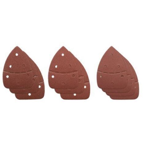 Accesorios de lijado Ryobi 10 piezas rojo 140x100 mm