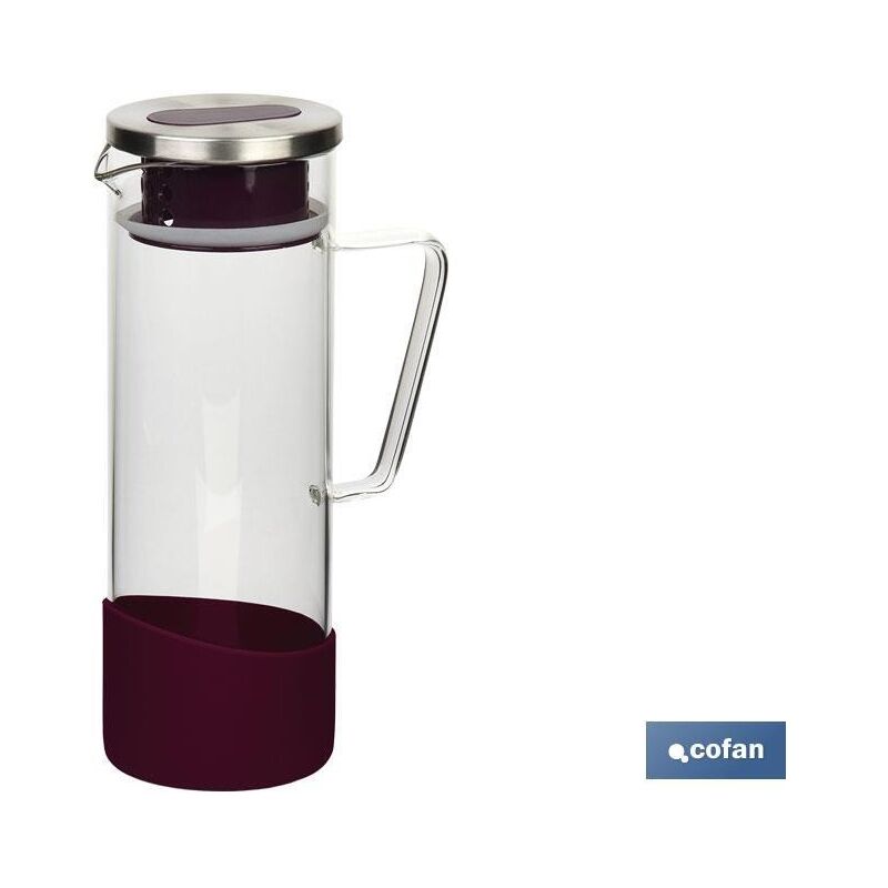 

Jarra borosilicato modtropical violeta 1300ml