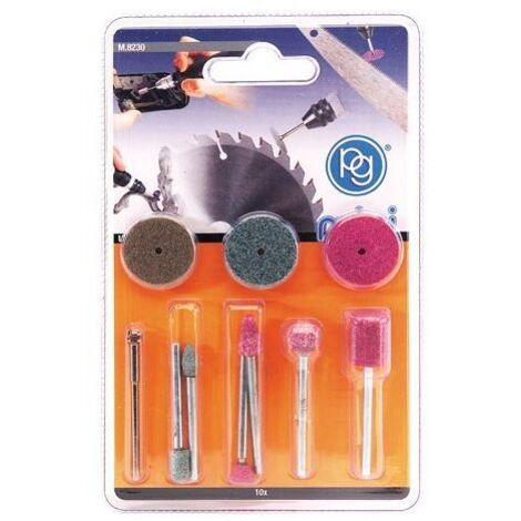 Accesorios de Pulido Kit de 10 piezas M.8230 Pg