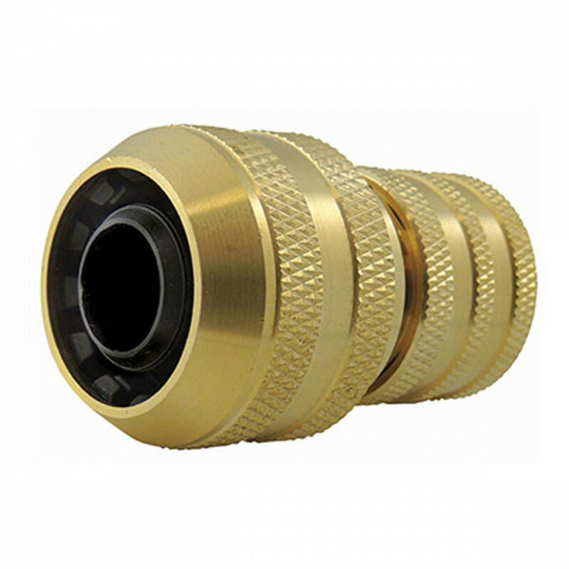 

Accesorios de riego de latón: conector rápido de 3 bolas para manguera de ø 19 mm