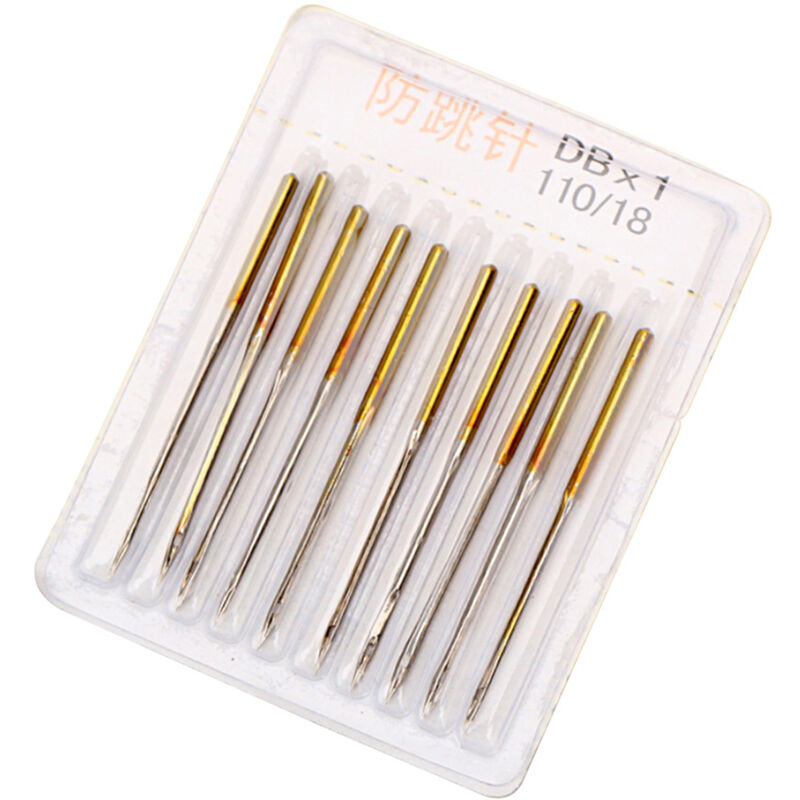 

Accesorios industriales de la maquina de coser de la aguja de la maquina de coser del Pin Anti-salto,Naranja, 10PCS