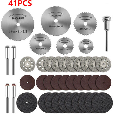 Accesorios Muelas de diamante 41 Discos de corte Afilado Hoja de sierra circular Acero de alta velocidad Carpintería