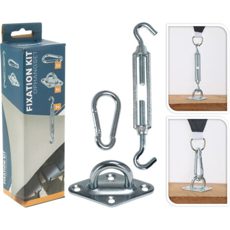 Accesorios para anclaje de toldos vela, 6 piezas