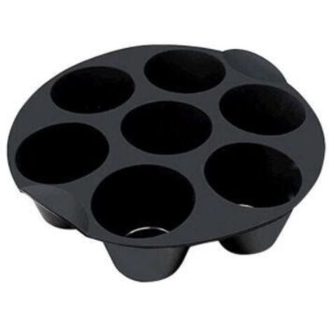 Accesorios para freidoras de aire: moldes para muffins de 18 cm, juego de 12 unidades.