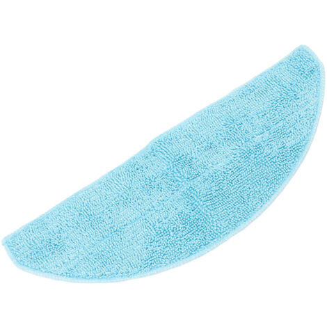 Accesorios para la limpiadora de suelos Conga 7490: 10 piezas – Almohadillas de limpieza de fibra reutilizables – Diseño absorbente para suelos de baldosas, madera y mármol.