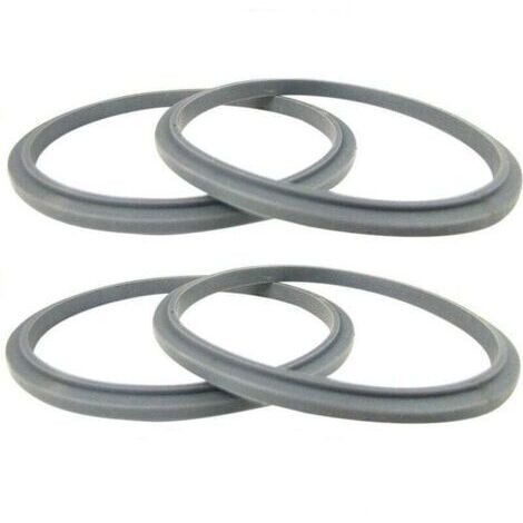 Accesorios para licuadora Nutri Juicer, junta para tapa de licuadora Nutri Juicer, anillo de sellado para licuadora, anillo de sellado blanco, para licuadora doméstica Nutri 600W/900W (4 piezas)