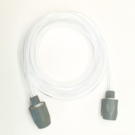 Accesorios para limpiadores a vapor Karcher serie SC: manguera Puzzi de 2,5 m con cabezal gris